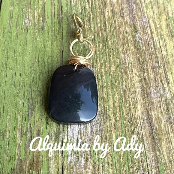 Alquimia Black and Gold Key Holder - Picture 1 of 4